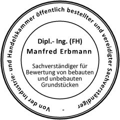Sachverständiger Stempel · Siegel · Rundstempel · Industrie- und Handelskammer Stempel