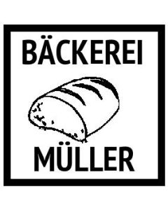 Bonuskartenstempel · Bäckerei · Cafeteria · Brot · Brötchen