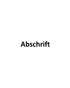 Anschriftenstempel · Anschrift