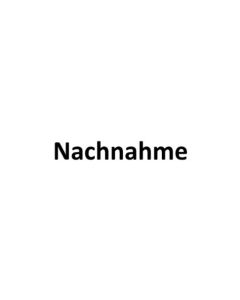 Stempel · Nachnahme