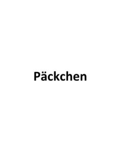 Stempel · Päckchen