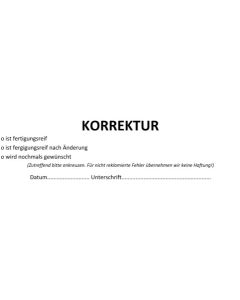 Stempel Fertigung Fertigungsreif Korrektur Planer Designer Konstrukteur Entwickler