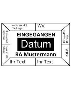 Buchungsstempel Steuerberater Eingangstempel Datumstempel Kopie MDT