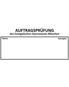 Stempel Auftragsprüfüng Schule Gymnasium Schuljahr Schulstempel Realschule Gesamtschule