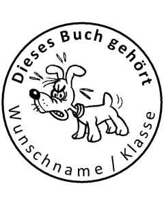 Einschulungsstempel · Dieses Buch gehört Stempel · Ex Libris Stempel
