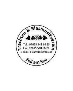 Vereinsstempel · Clubstempel · Musikvereinstempel  · Rundstempelvorlage